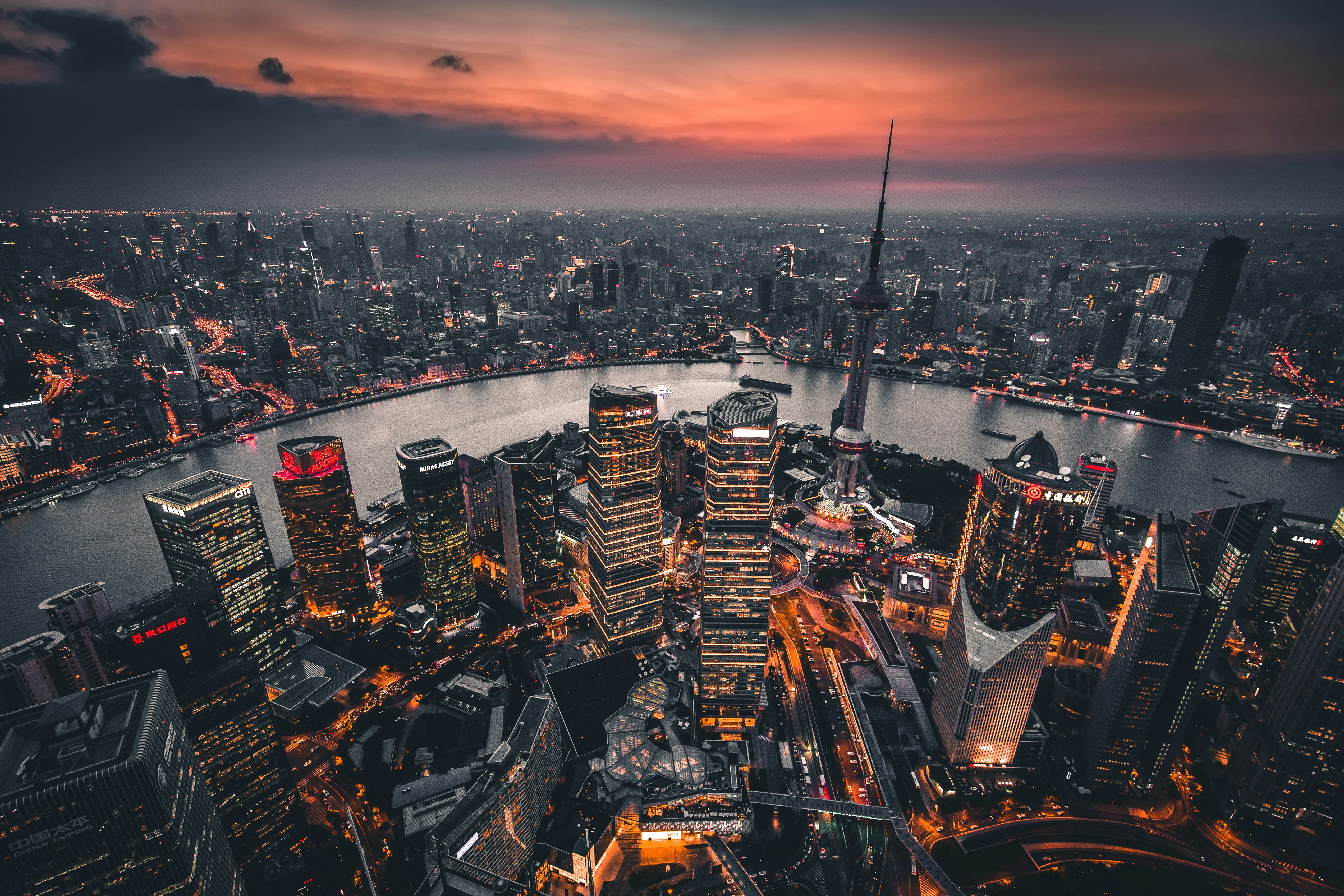 shanghai at night